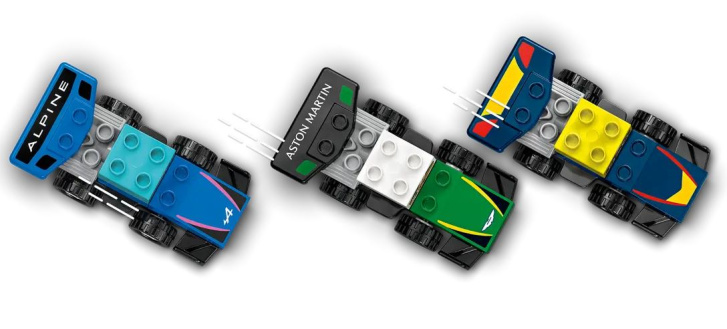 10445 Lego Duplo – Závodní auta a řidiči týmu F1®