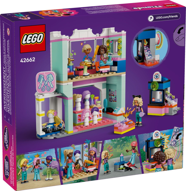 42662 Lego Friends – Kadeřnictví a obchod s doplňky