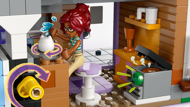 42670 Lego City – Apartmány a obchody v městečku Heartlake