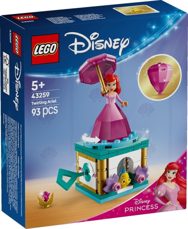 43259 Lego Disney – Točící se Ariel