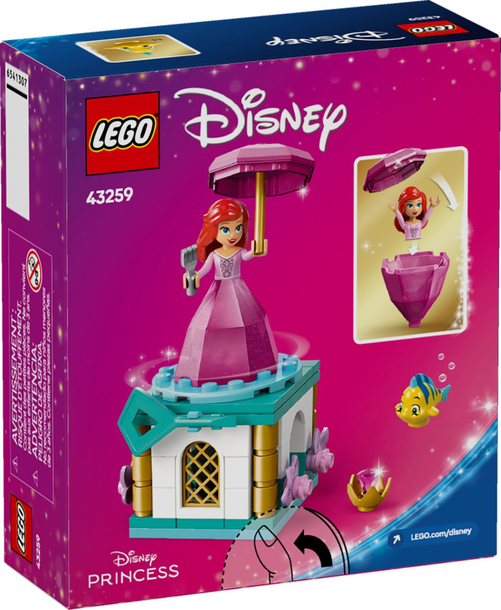 43259 Lego Disney – Točící se Ariel