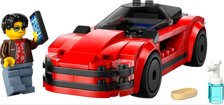60448 Lego City – Červený sporťák