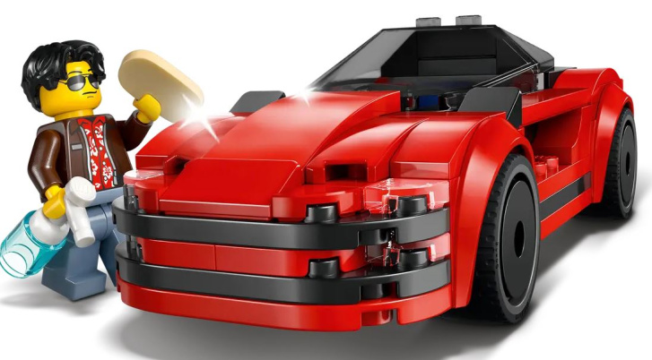 60448 Lego City – Červený sporťák