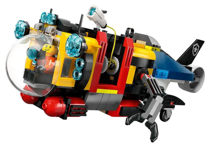 60462 Lego City – Remix: Helikoptéra, hasičský vůz a ponorka