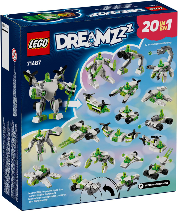 71487 Lego Dreamzzz – Z-Flekova dobrodružství s roboty a vozidly