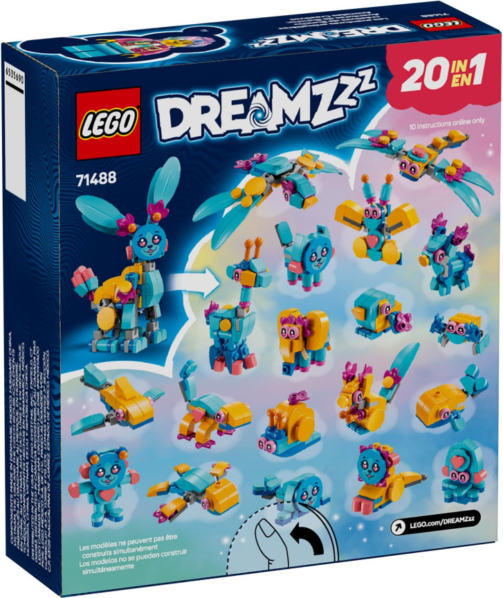 71488 Lego Dreamzzz – Bunchu a kreativní zvířecí dobrodružství