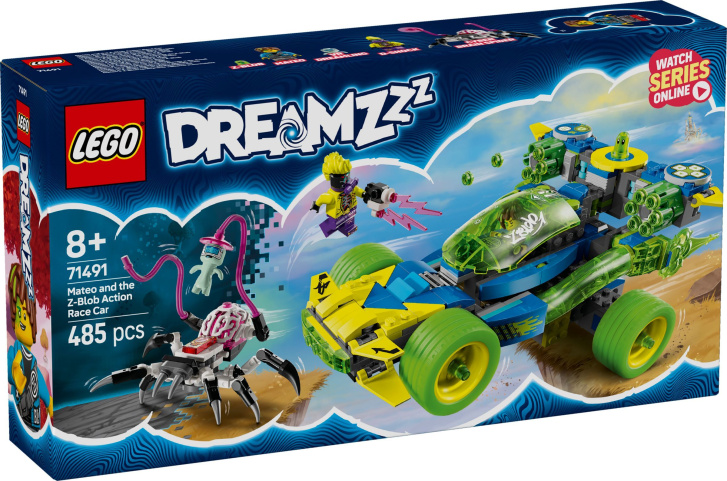 71491 Lego Dreamzzz – Mateo a akční závodní auto Z-Flek
