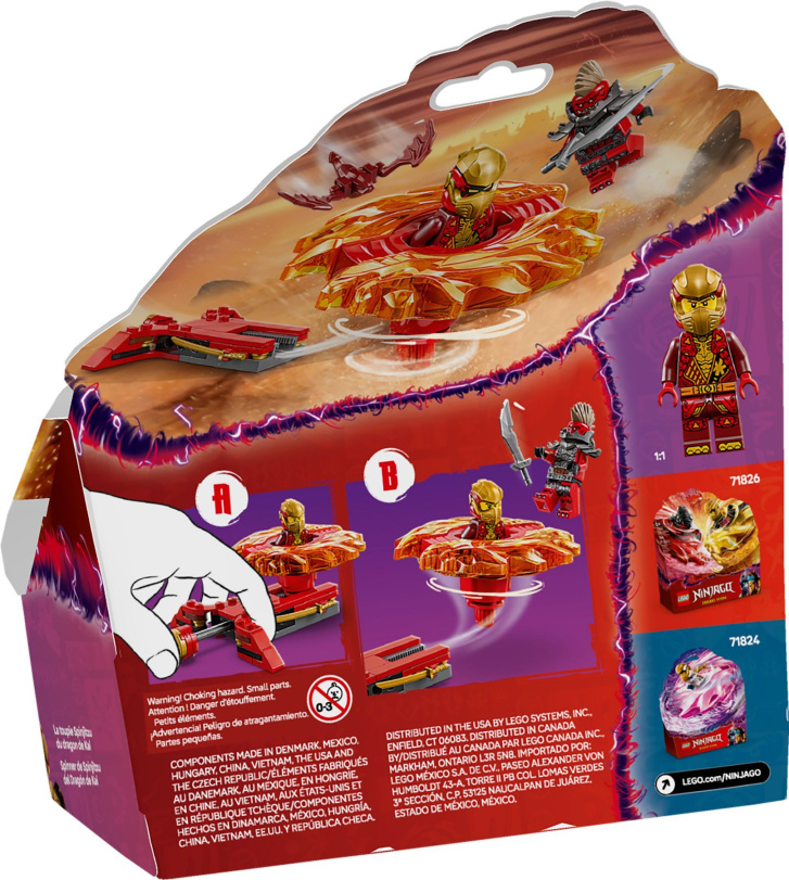 71823 Lego Ninjago – Kaiův dračí Spinjitzu spinner