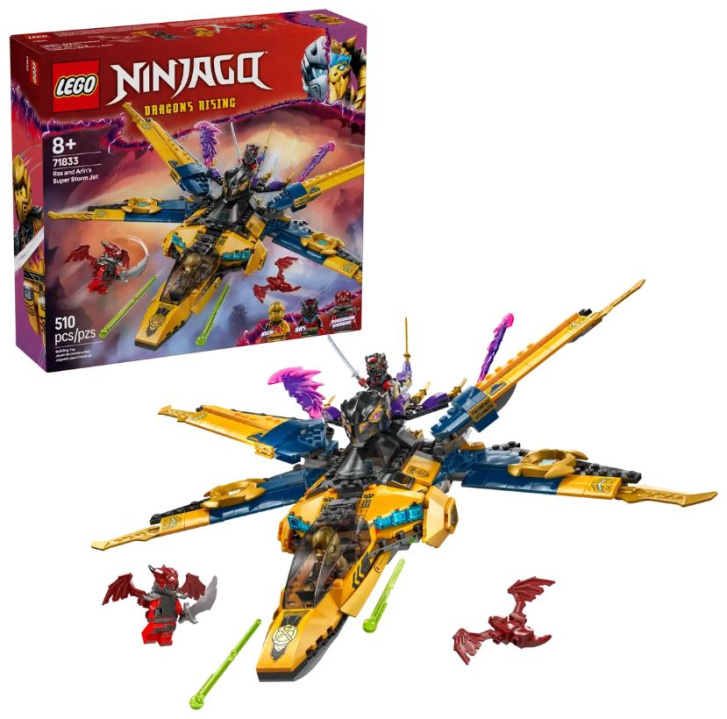 71833 Lego Ninjago – Ras, Arin a superbouřkové letadlo