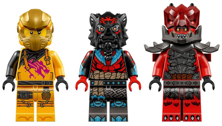 71833 Lego Ninjago – Ras, Arin a superbouřkové letadlo