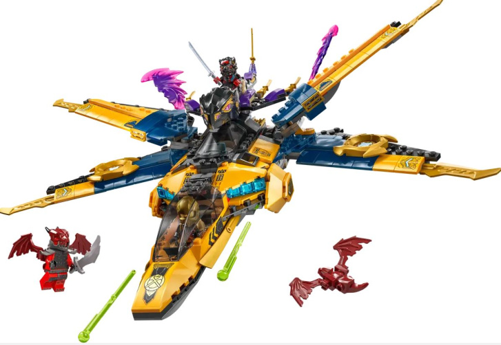 71833 Lego Ninjago – Ras, Arin a superbouřkové letadlo