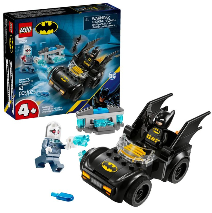 76301 Lego DC – Batman a Batmobil vs. Mr. Freeze™