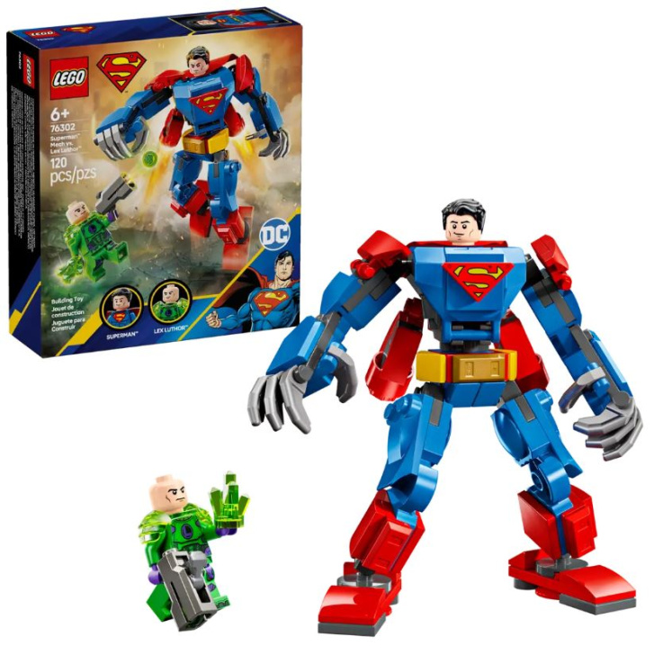 76302 – Lego DC – Superman™ v robotickém obleku vs. Lex Luthor™