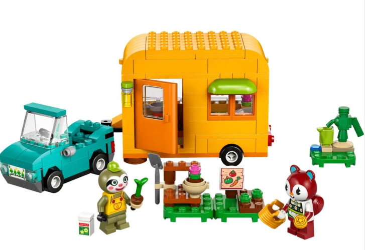 77054 Lego Animal Crossing – Leif, karavan a zahrádkářský obchod