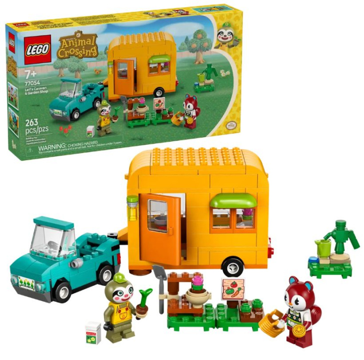 77054 Lego Animal Crossing – Leif, karavan a zahrádkářský obchod