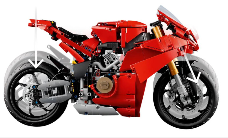 42202 Lego Technic – Motorka Ducati Panigale V4 S