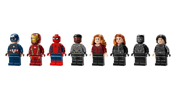 76314 Lego Marvel – Akční bitva – Captain America: Občanská válka