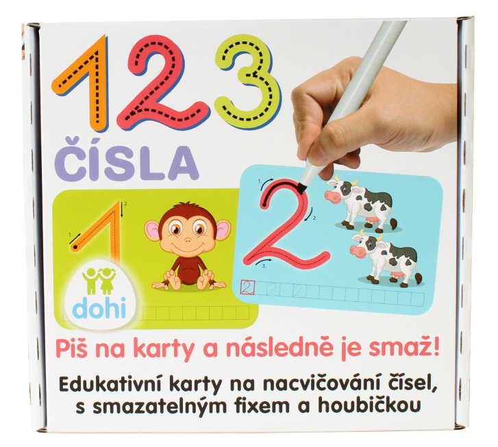 Psaní a mazání - Čísla