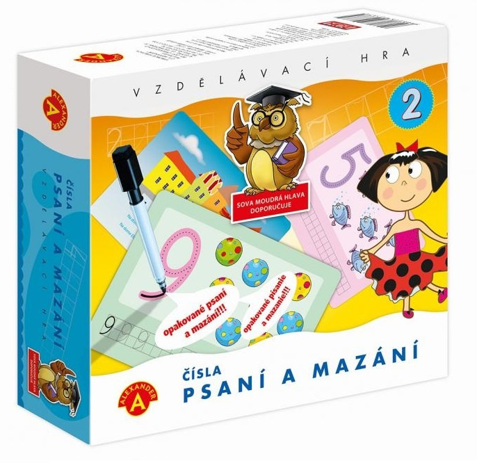 Hra - Psaní a mazání 2 - Čísla