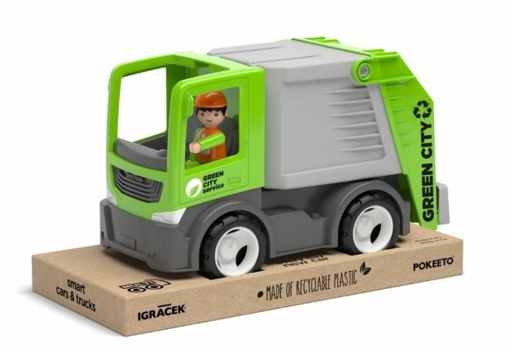 Igráček – Popelářský vůz s řidičem