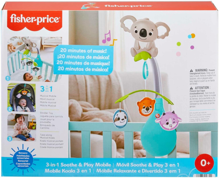 Fisher-Price – Kolotoč nad postýlku 3v1