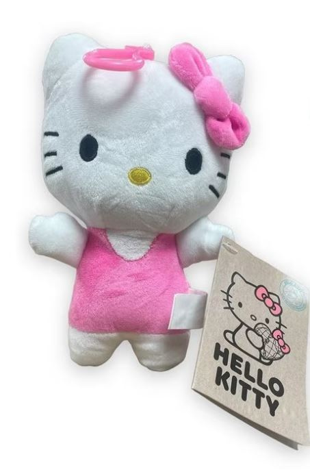 Hello Kitty - Plyšová postavička 17 cm Růžový Přívěsek