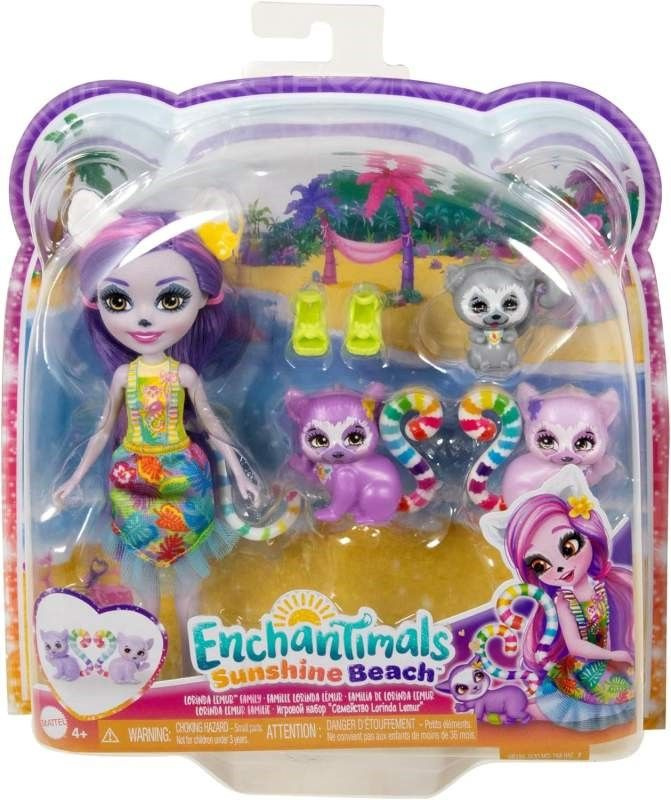 Enchantimals – Lorinda Lemur s rodinou