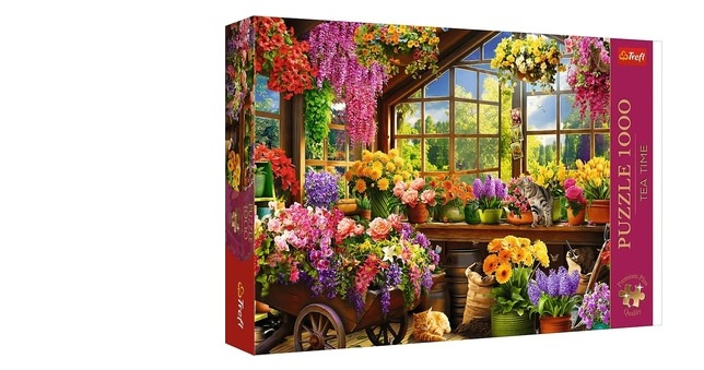 Puzzle 1000 - Květiny