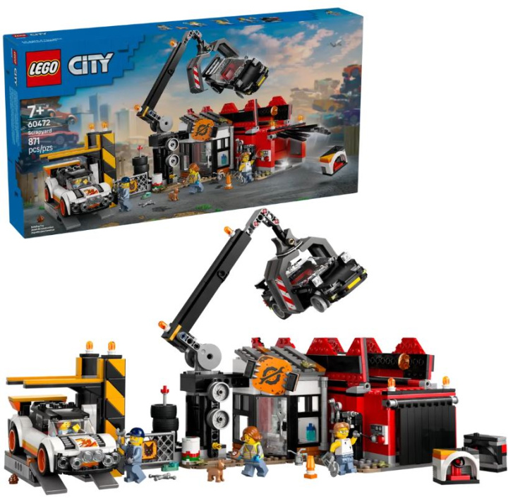 60472 Lego City – Vrakoviště s auty