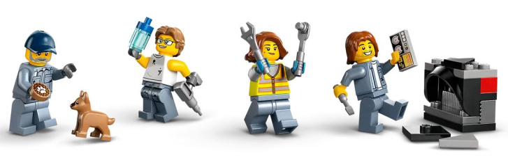 60472 Lego City – Vrakoviště s auty