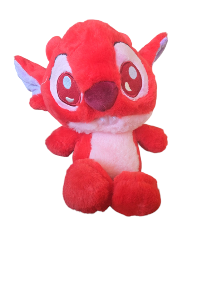 Stitch - Plyšová postavička 30 cm Červený