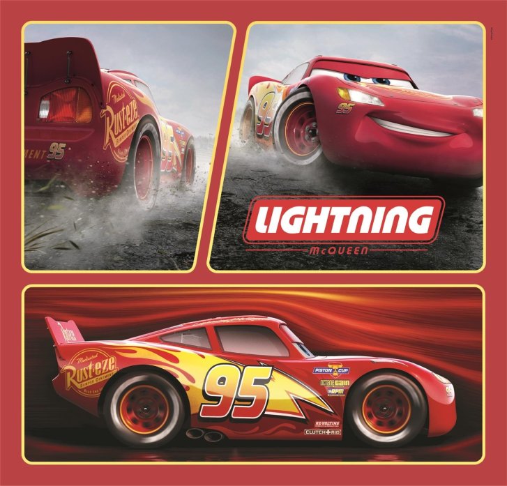 Puzzle 3x 48 – Cars