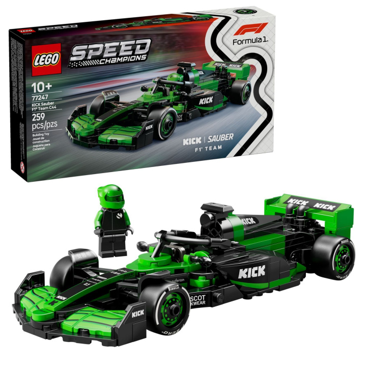77247 Lego Speed Champions – Závodní auto KICK Sauber F1® Team C44