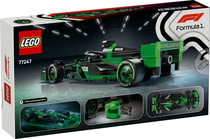 77247 Lego Speed Champions – Závodní auto KICK Sauber F1® Team C44