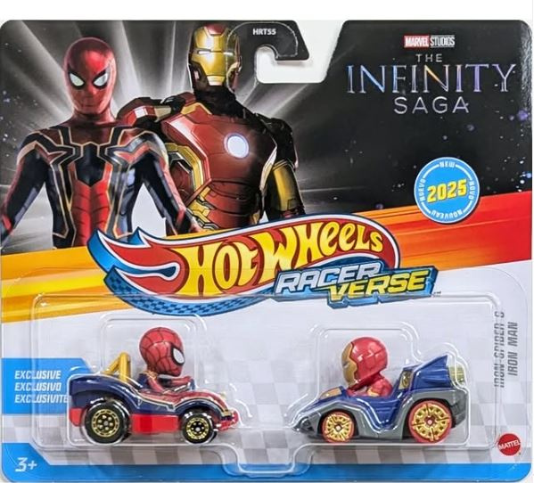 Hot Wheels – Racer Verse Iron-spider & Iron Man