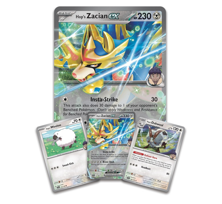 Pokémon TCG: Hop´s Zacian ex Box