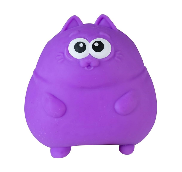 Antistresová kočka Fialová