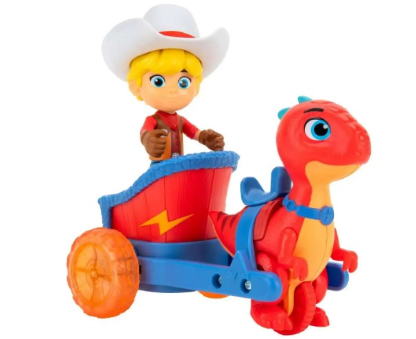Dino Ranch - Vozidlo s figurkou Jon A Blitz