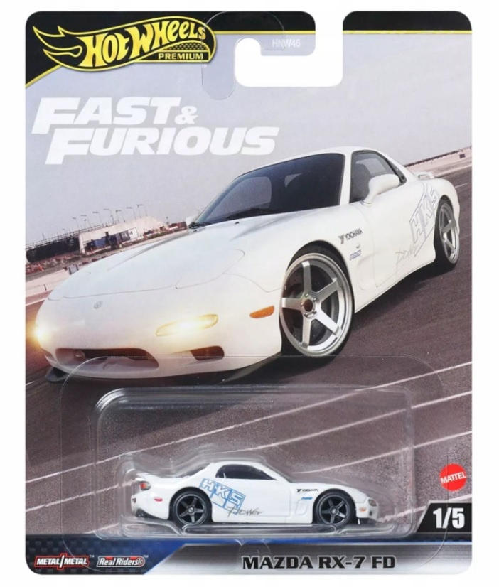 Hot Wheels – Fast & Furious auto Mazda RX - 7 FD