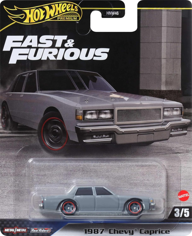 Hot Wheels – Fast & Furious auto 1987 Chevy Caprice