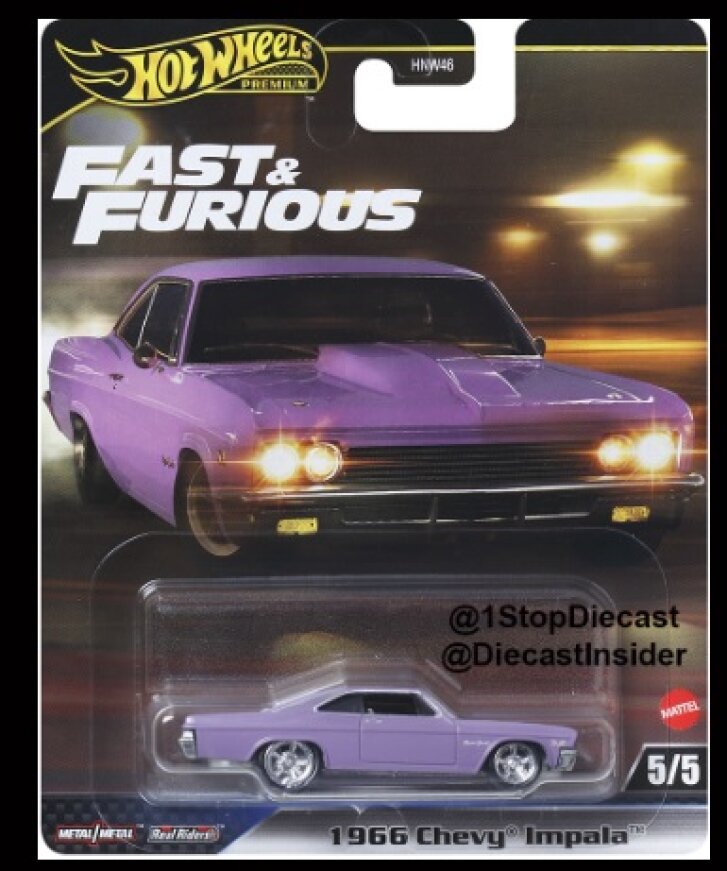 Hot Wheels – Fast & Furious auto 1966 Chevy