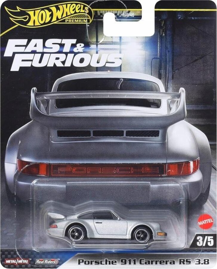 Hot Wheels – Fast & Furious auto Porsche 911 Carrera RS 3.8