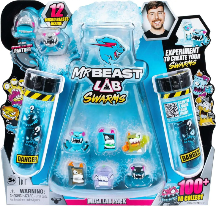 Mr. Beast Lab Swarms – Laboratoř