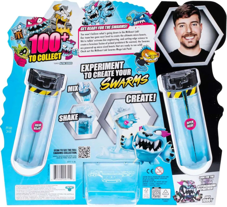 Mr. Beast Lab Swarms – Laboratoř