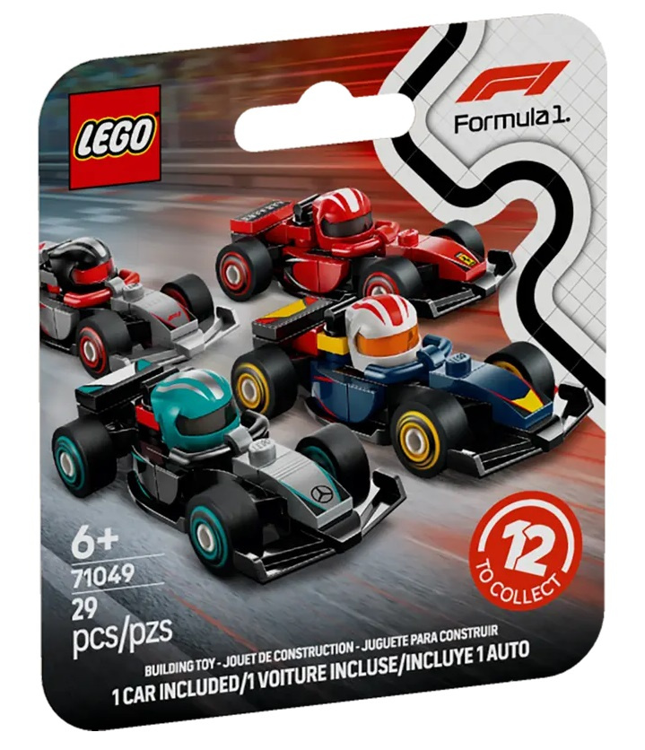 71049 Lego - Sběratelská závodní auta F1®