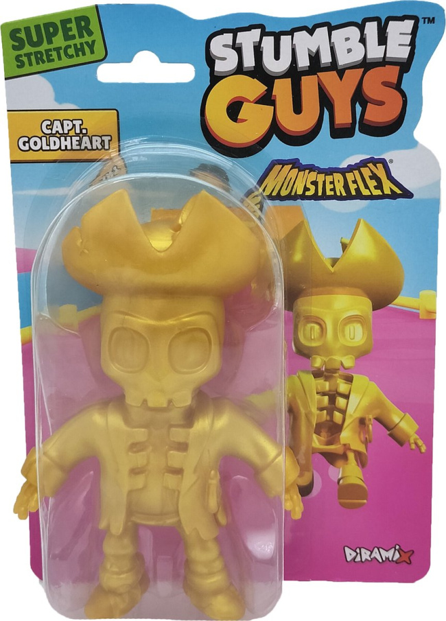 Antistresový monster Capt. Goldheart