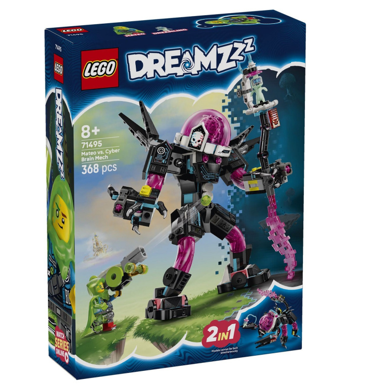 71495 Lego Dreamzzz - Mateo vs. Kybermozkový robot