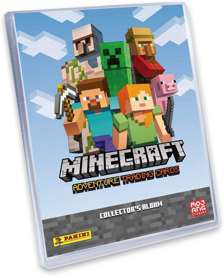 Minecraft - Sběratelský album s balíčky karet