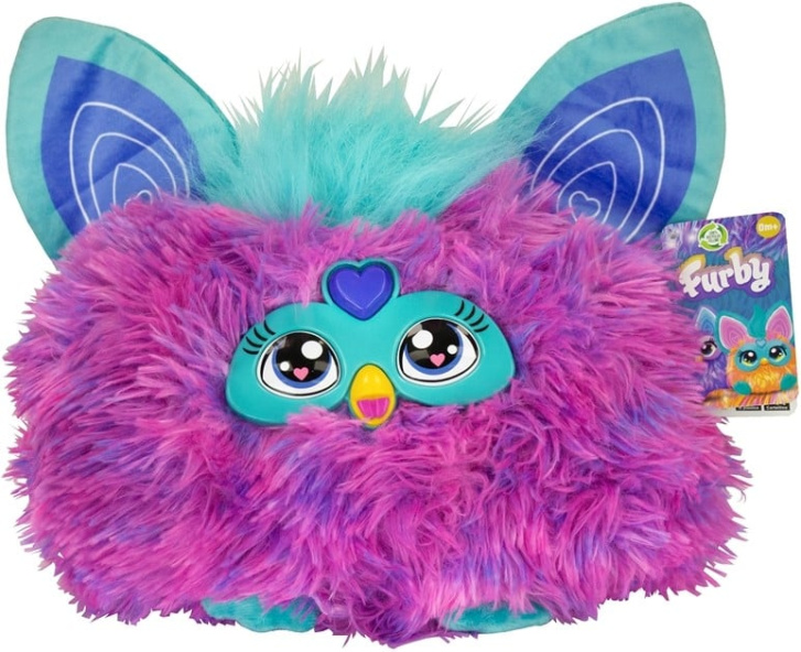 Furby - Plyšové zvířátko 20 cm Fialový