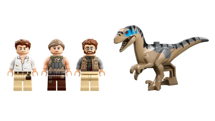76973 Lego Jurassic World - Mise pro sledování raptora a titanosaura